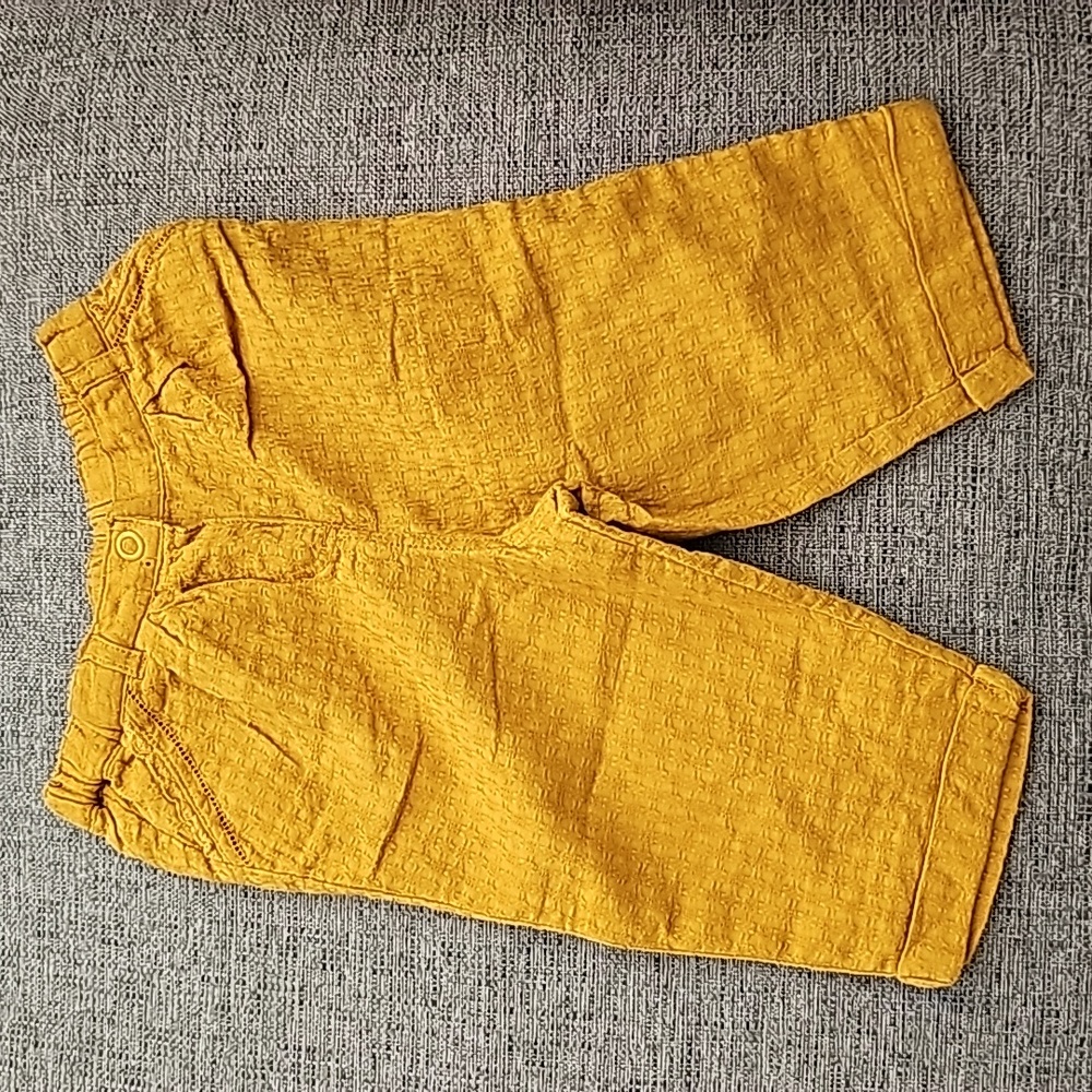 Orchestra Baby girl 18M Mustard pattern pants